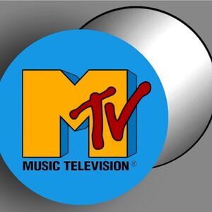 Mtv Music TV Hand Mirror Pop-Art